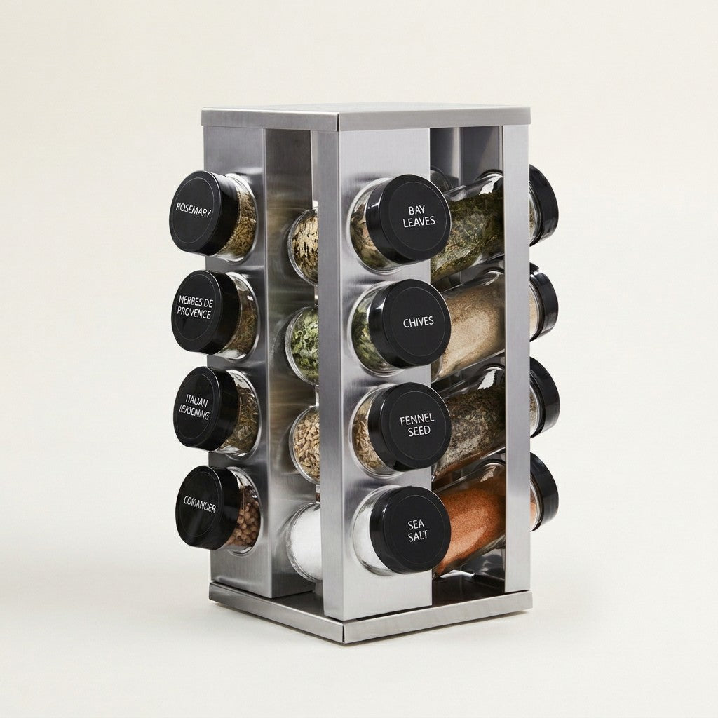 16 Jar Heritage Spice Rack