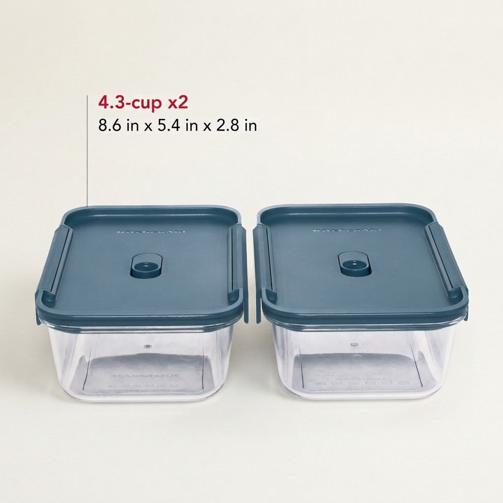 KitchenAid 4 Cup Tritan Storage Container Set