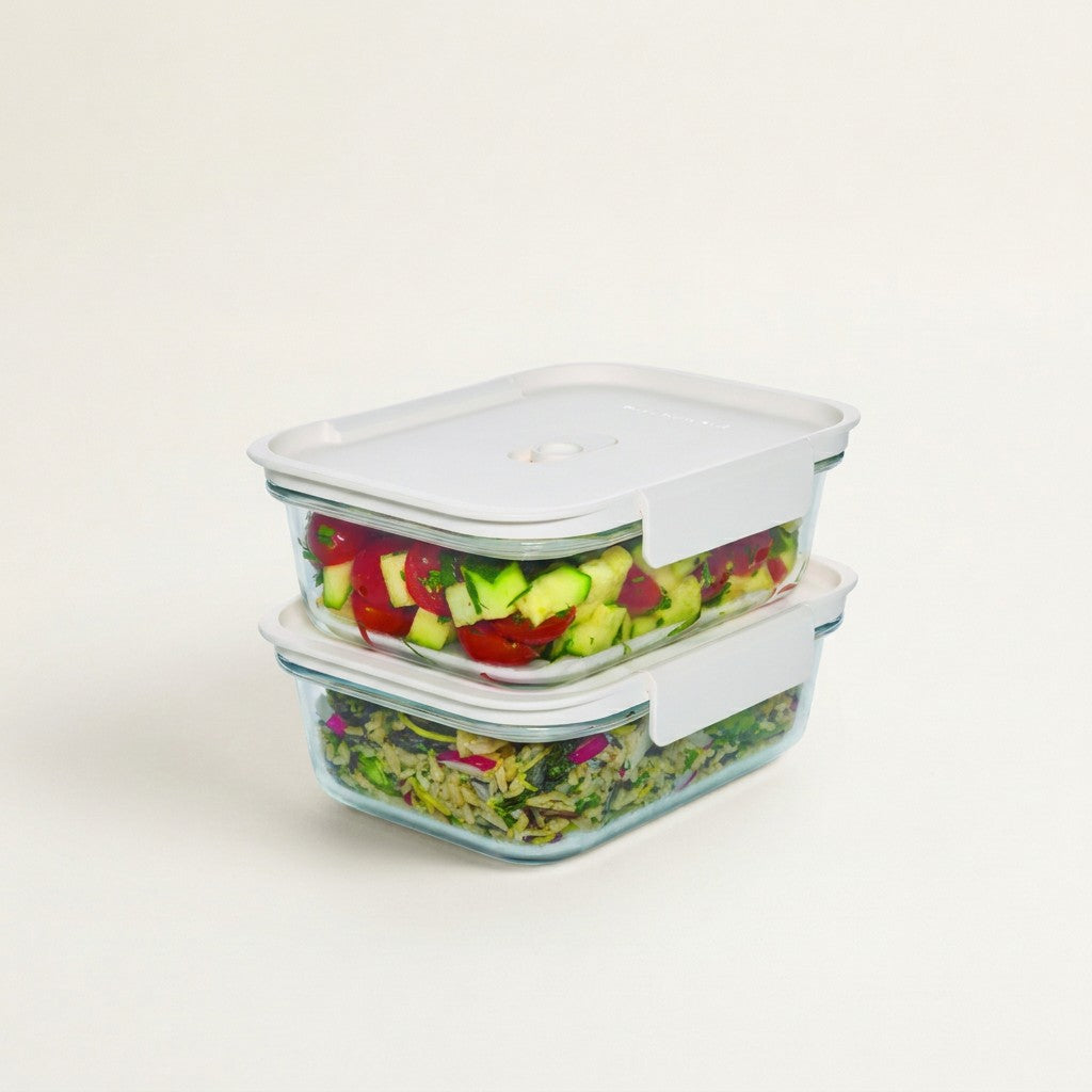 KitchenAid 3.6 Cup Glass Storage Container Set