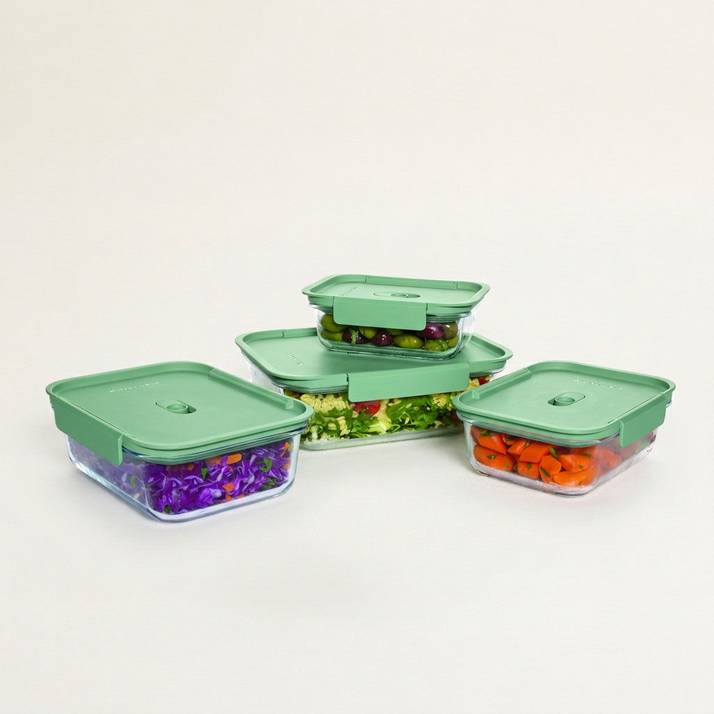 KitchenAid Assorted Glass Container Storage Set
