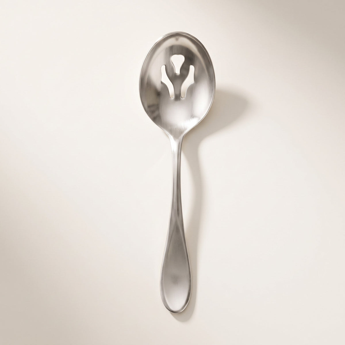 Bravo 18/10 Stainless Steel Large Slotted Serving Spoon