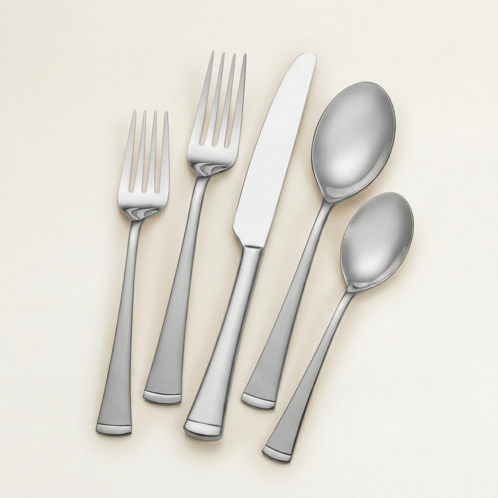 Gourmet Basics Contempo 18/0 Stainless Steel, 20-Piece Set