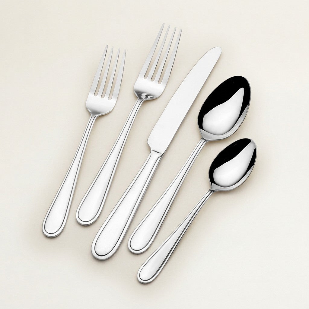 Gourmet Basics Westfield 18/10 Stainless Steel, 20-Piece Set