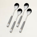 French Cafe 18/0 Stainless Steel Coffee Spoons, Set of 4