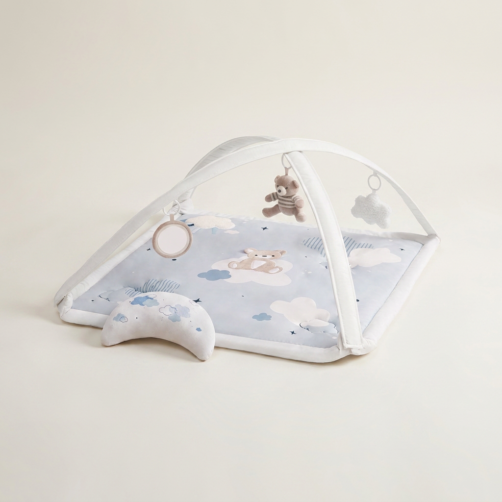 Quilted Playmat w/ Toys