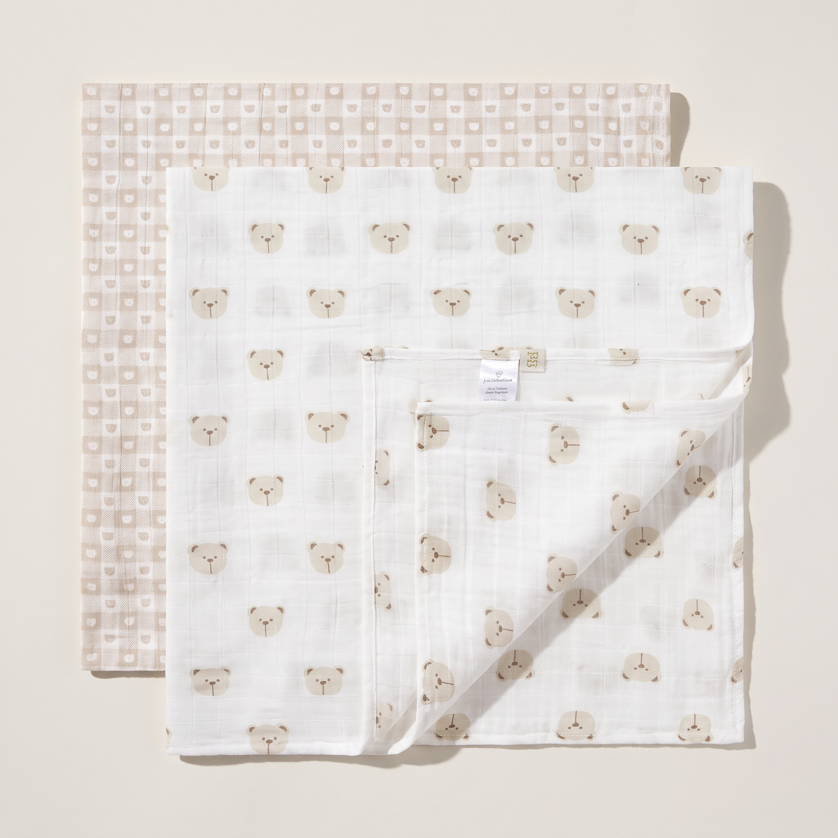2 Pack Muslin Swaddles
