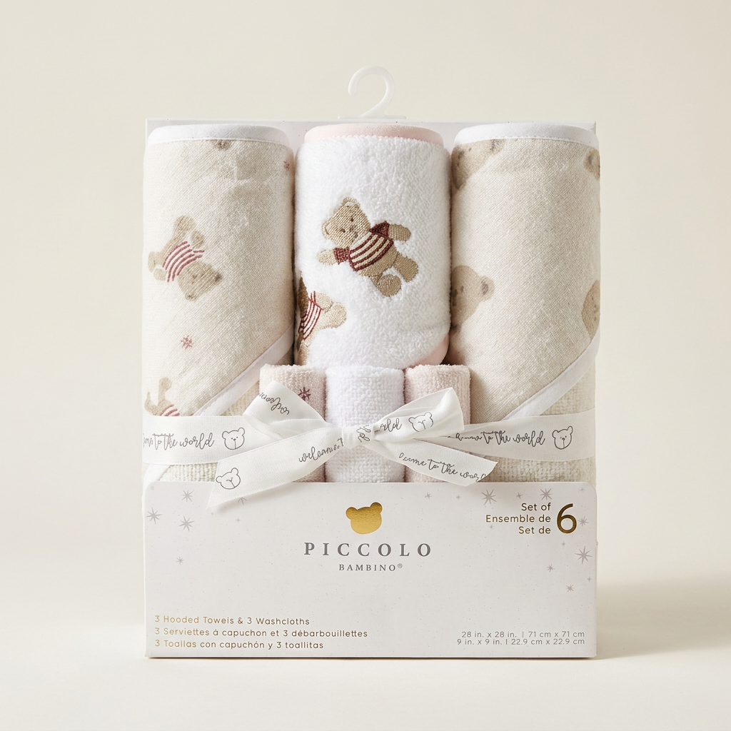 6 Pack Towel set