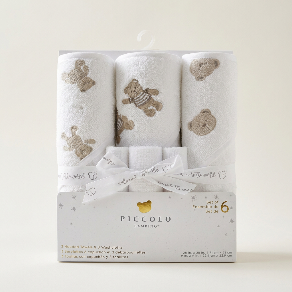 6 Pack Towel set