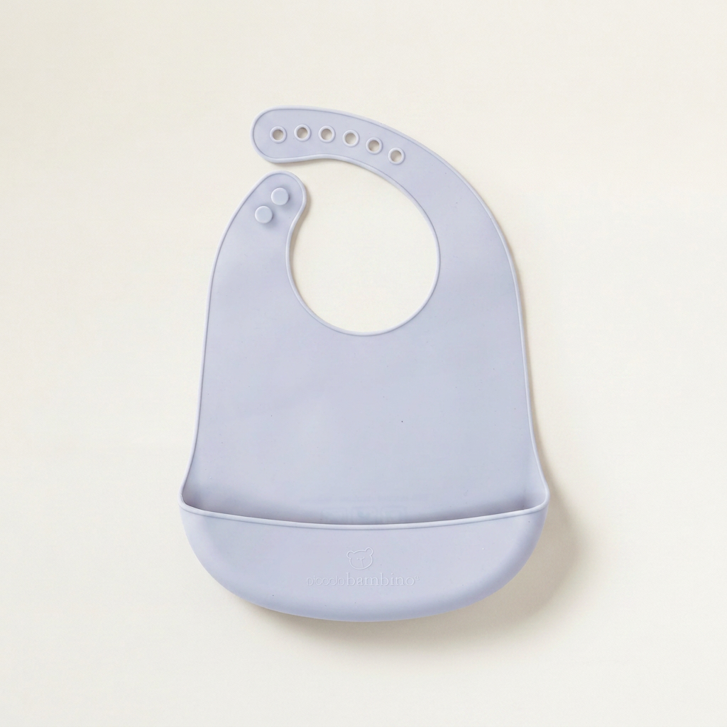 2 silicone bibs