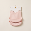 2 silicone bibs