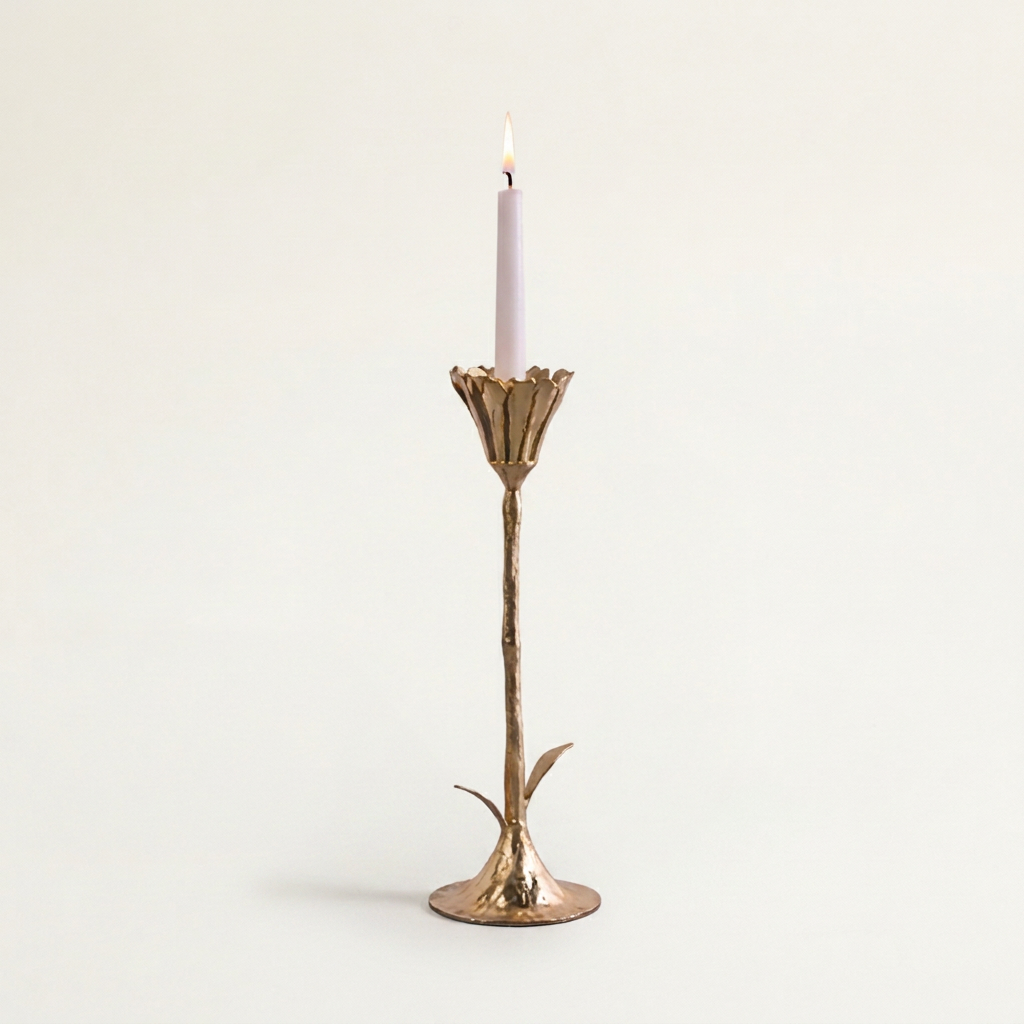 Floral Candleholder, Large