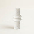 Aruna Marble Candlestick, Medium