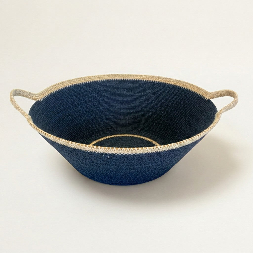 Hydra Woven Seagrass Oversize Bowl with Handles