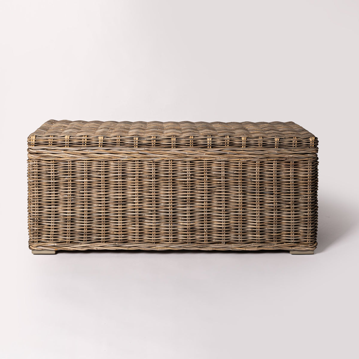 Rattan Storage Bench