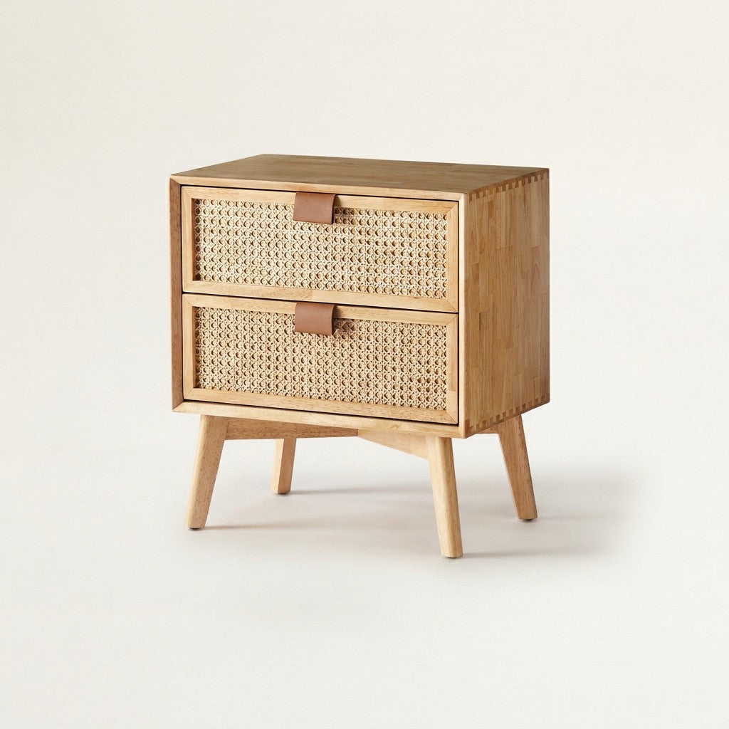 Rattan Nightstand