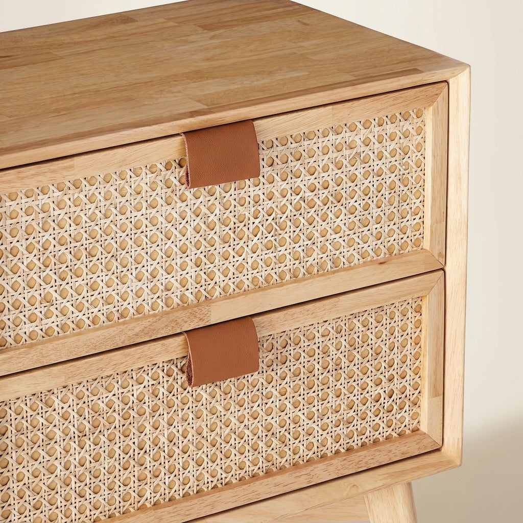 Rattan Nightstand
