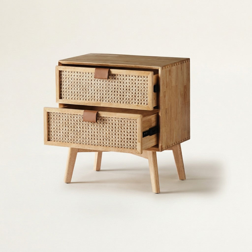 Rattan Nightstand