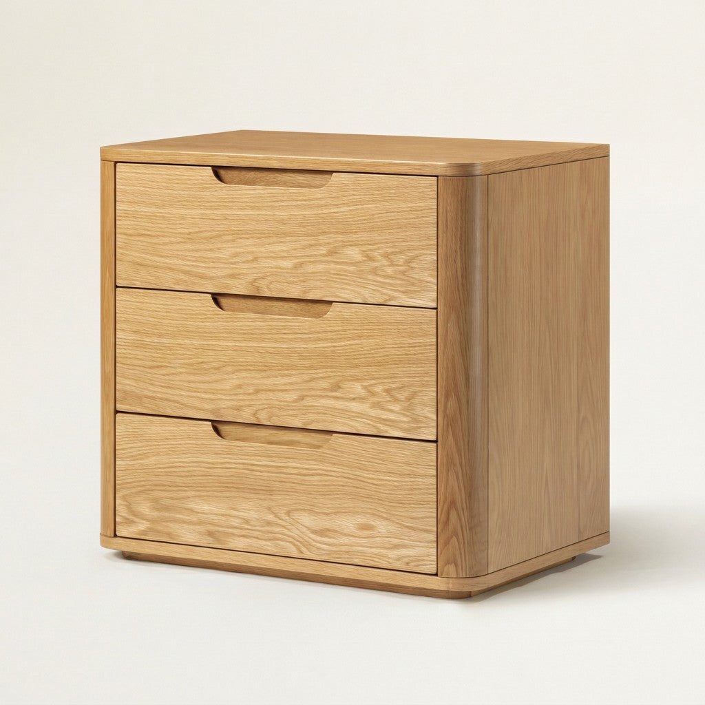 Bergen Wooden Nightstand