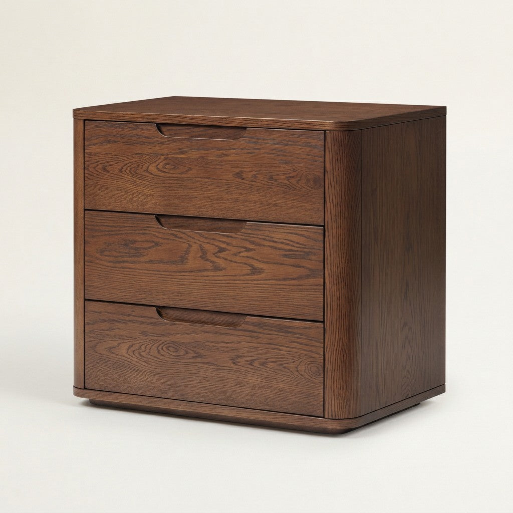 Bergen Wooden Nightstand
