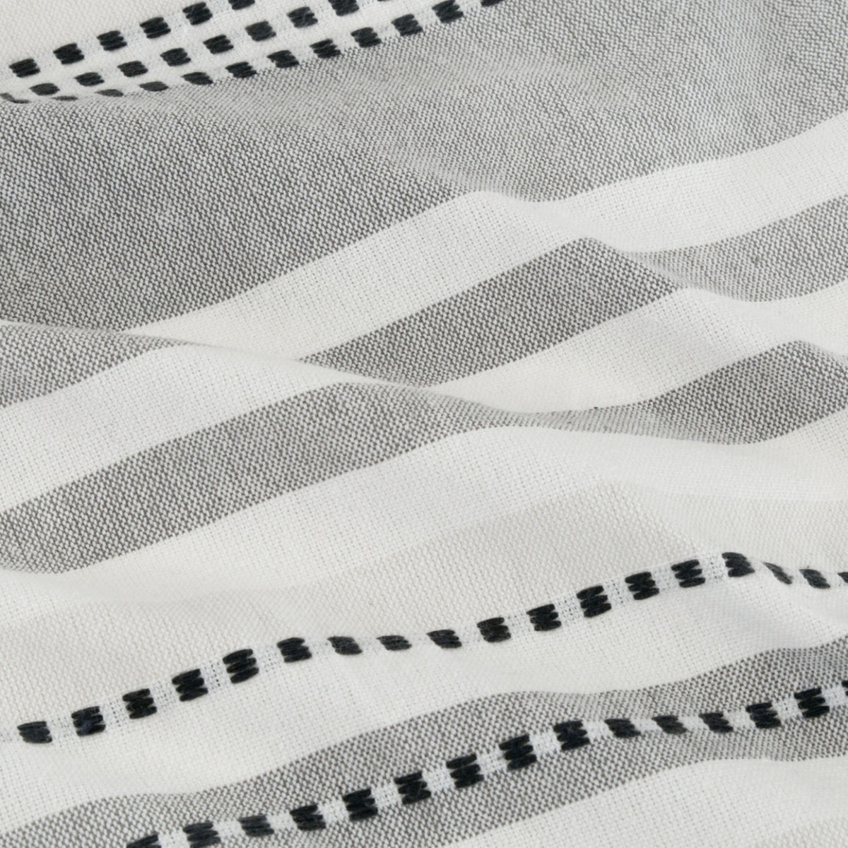 Dot Stripe Shower Curtain
