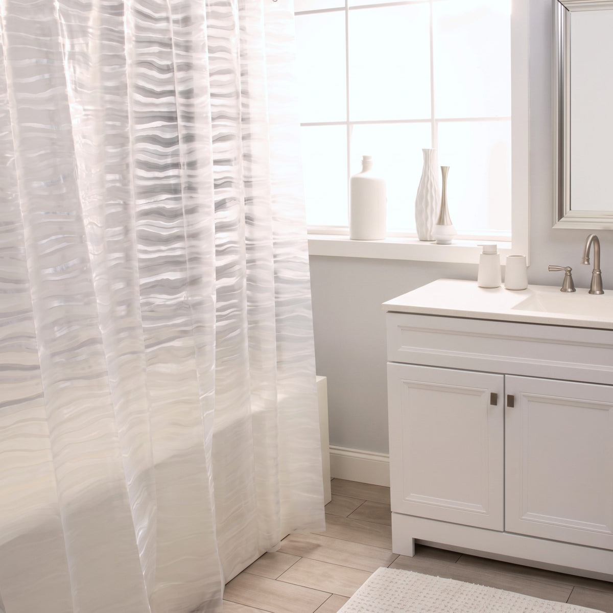 Laguna PEVA Shower Curtain