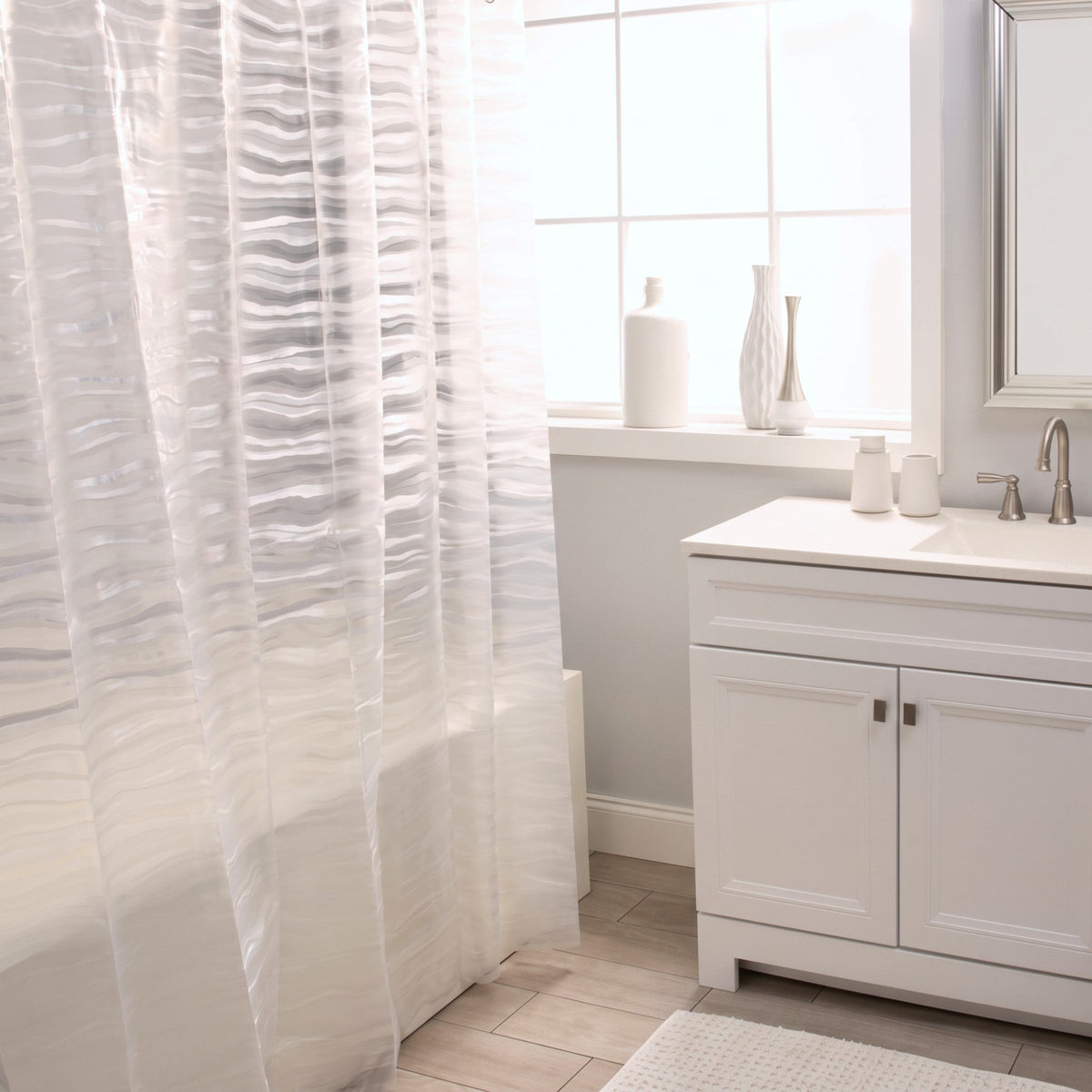 Laguna PEVA Shower Curtain