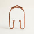 Clyde Double Shower Curtain Hooks, 12-Piece