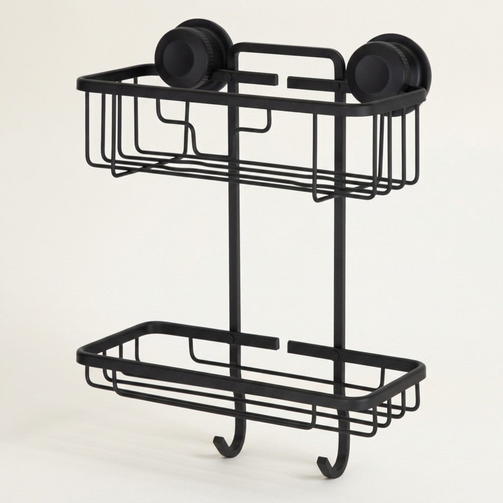Aluma Suction Lock Double Basket Caddy