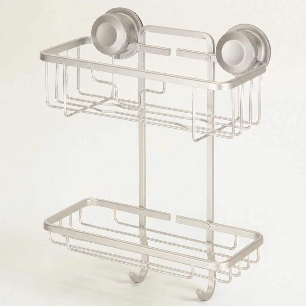 Aluma Suction Lock Double Basket Caddy