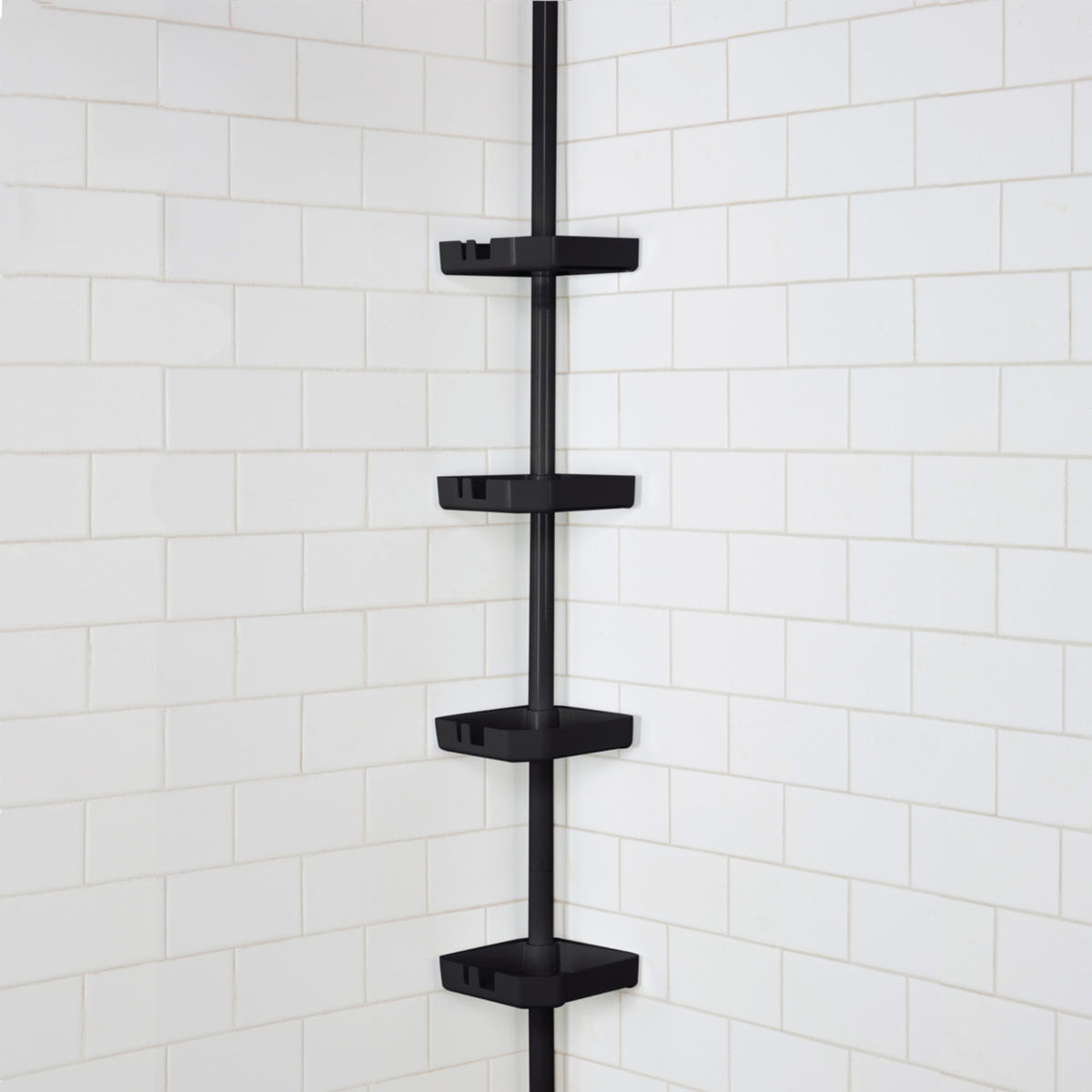 4-Tier Tension Corner Shower Caddy
