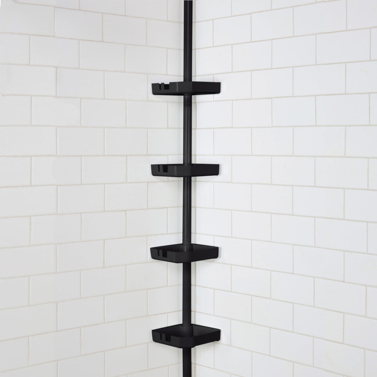 4-Tier Tension Corner Shower Caddy