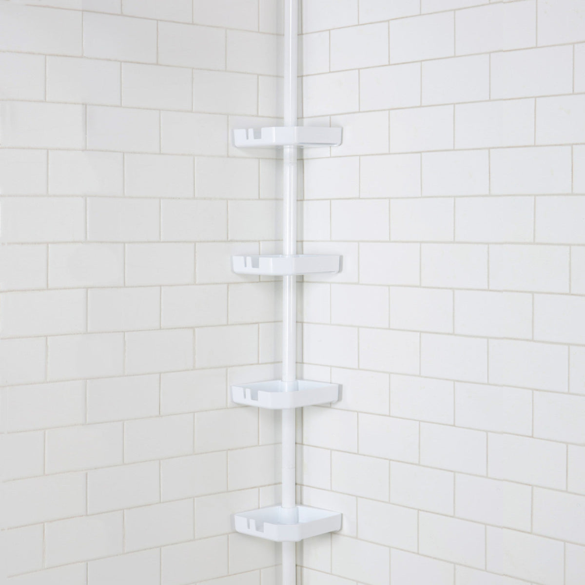 4-Tier Tension Corner Shower Caddy