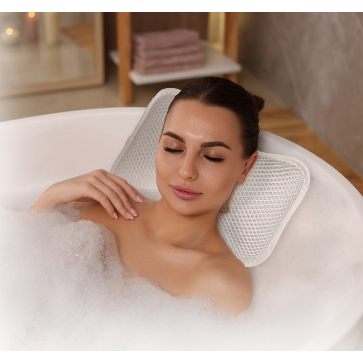 Spa 3D Mesh Pillow