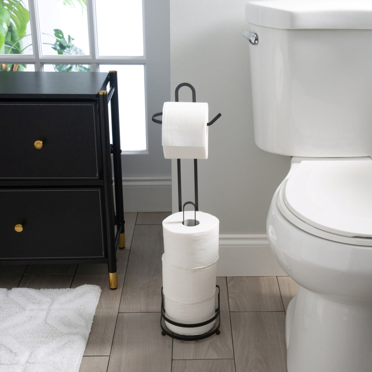Earl Free Standing Toilet Paper Holder
