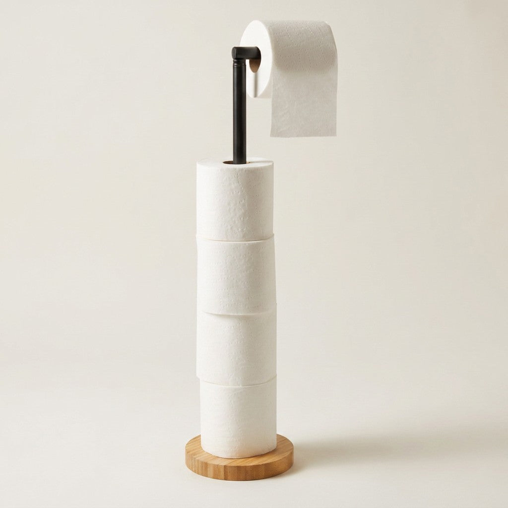 Lira Free Standing Toilet Paper Holder