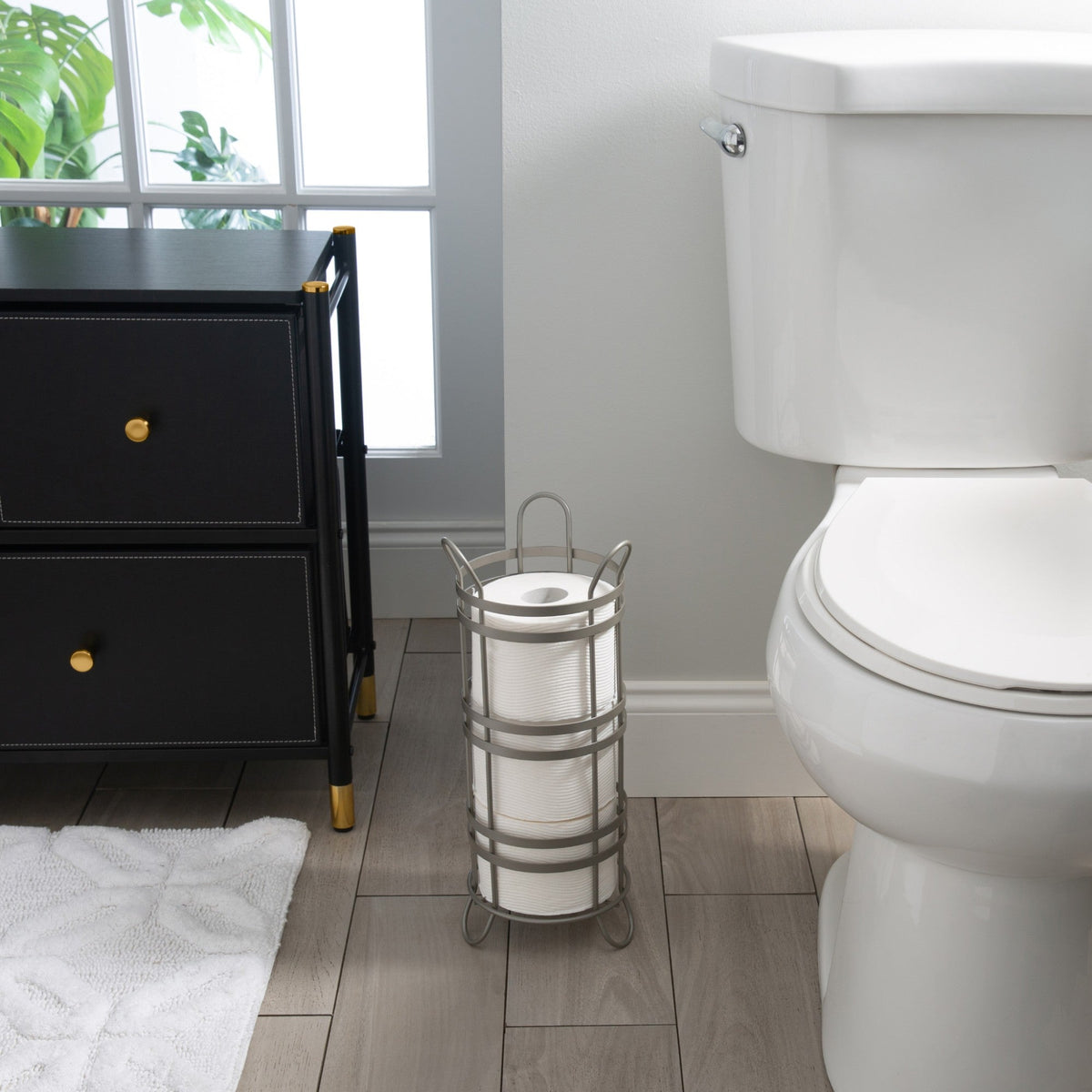 Duke Free Standing Toilet Paper Holder