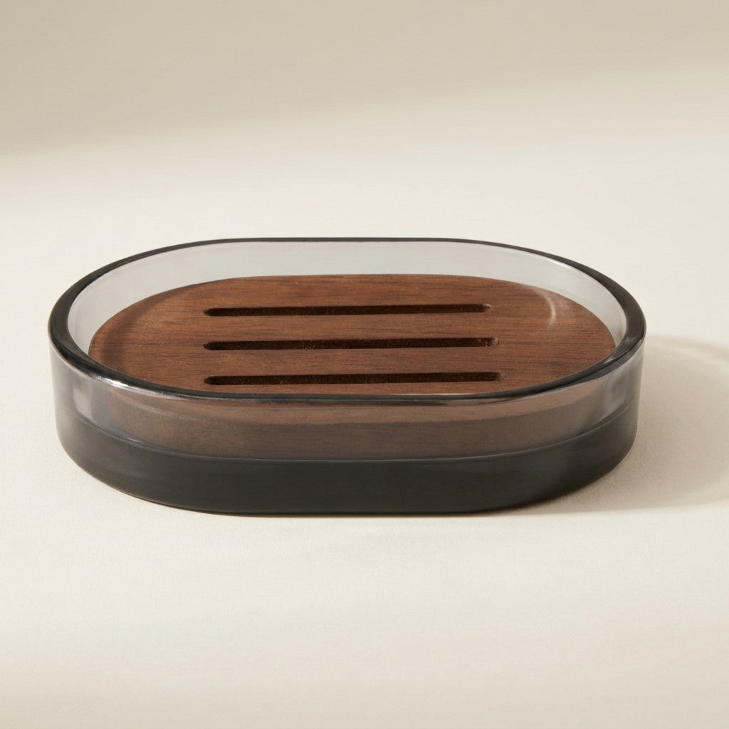 Vaso Soap Dish, Grey