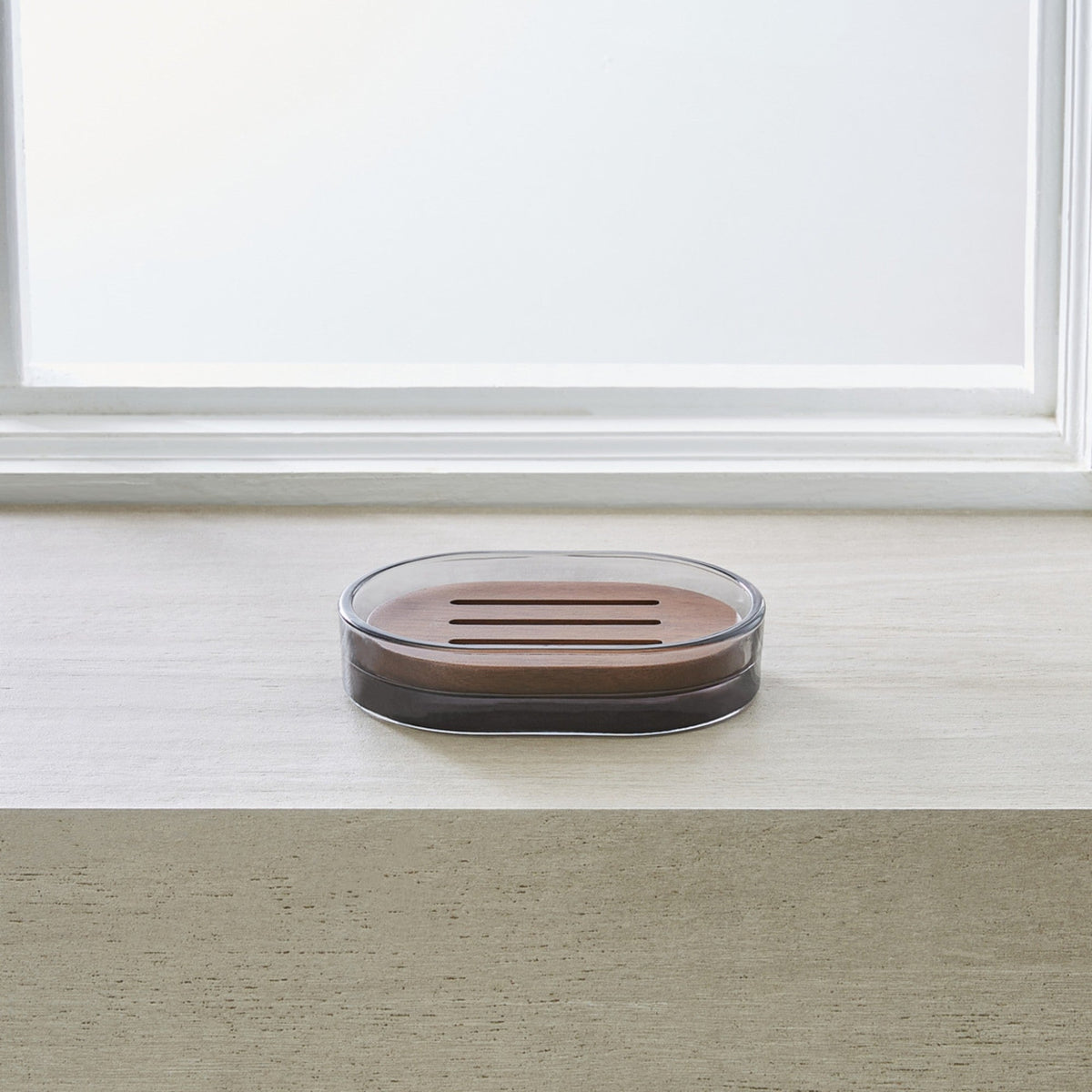 Vaso Soap Dish, Grey