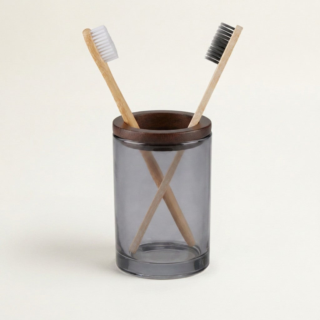 Vaso Toothbrush Holder, Grey