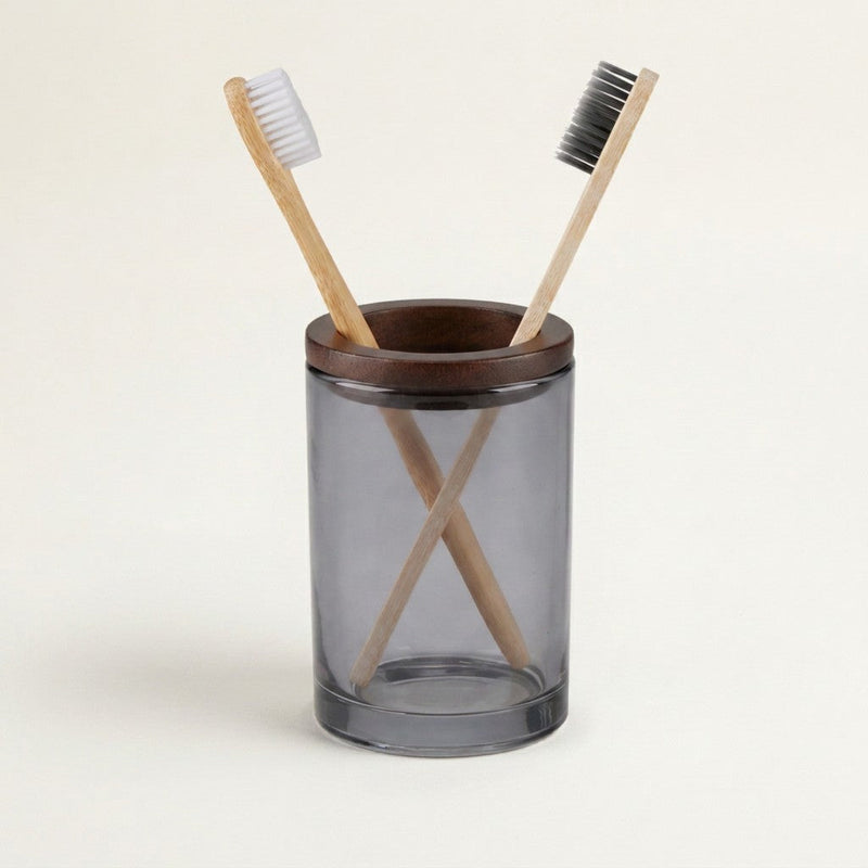 Porte-brosses à dents Vaso, gris