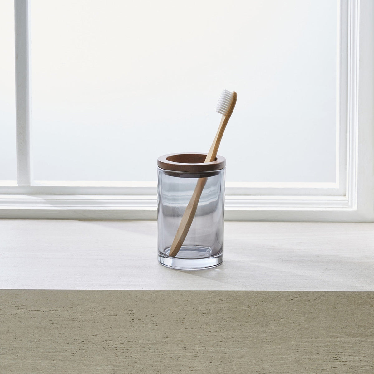 Vaso Toothbrush Holder, Grey