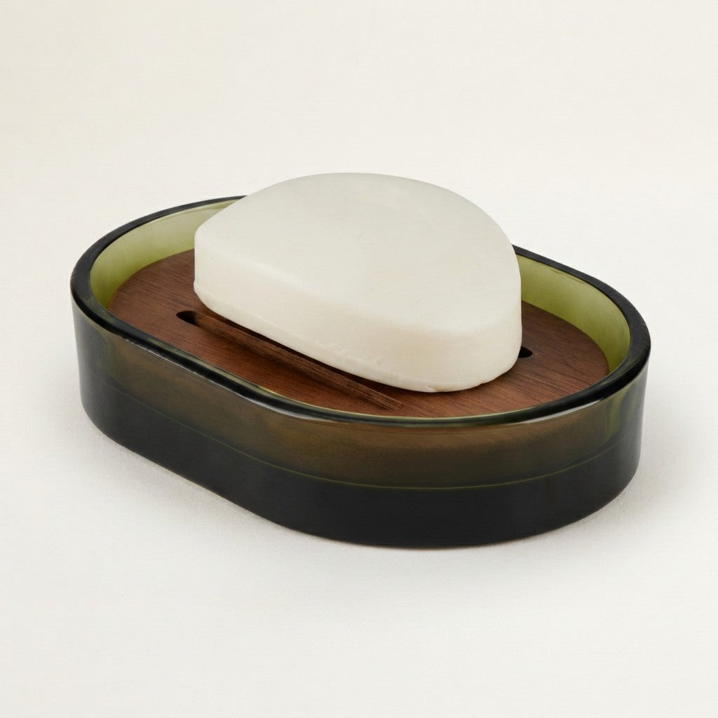 Vaso Soap Dish, Green
