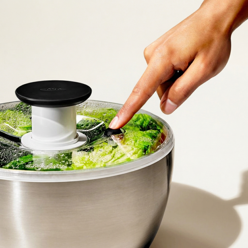 OXO Steel Salad Spinner