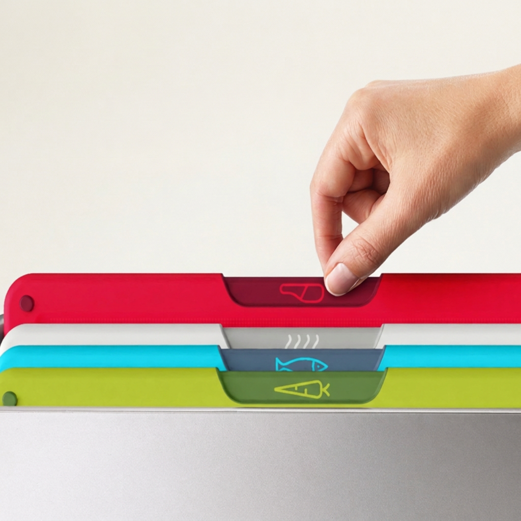 Folio Icon Chopping Board Set with Case