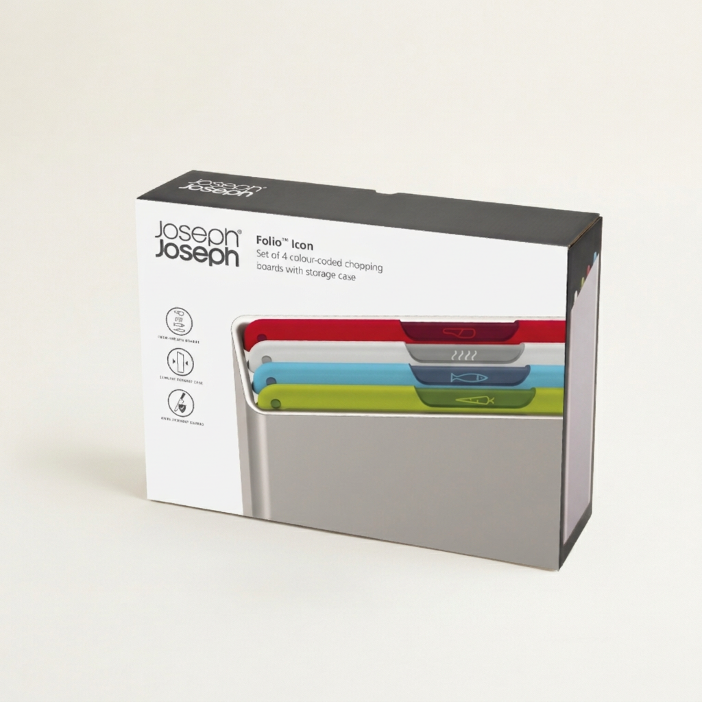 Folio Icon Chopping Board Set with Case