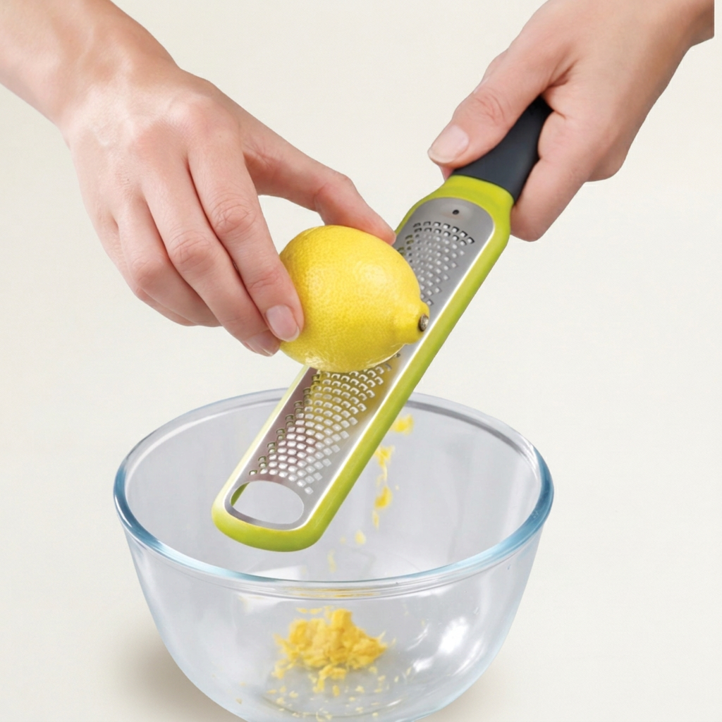 Handi-Zest Mini Zester with Cleaning Blade
