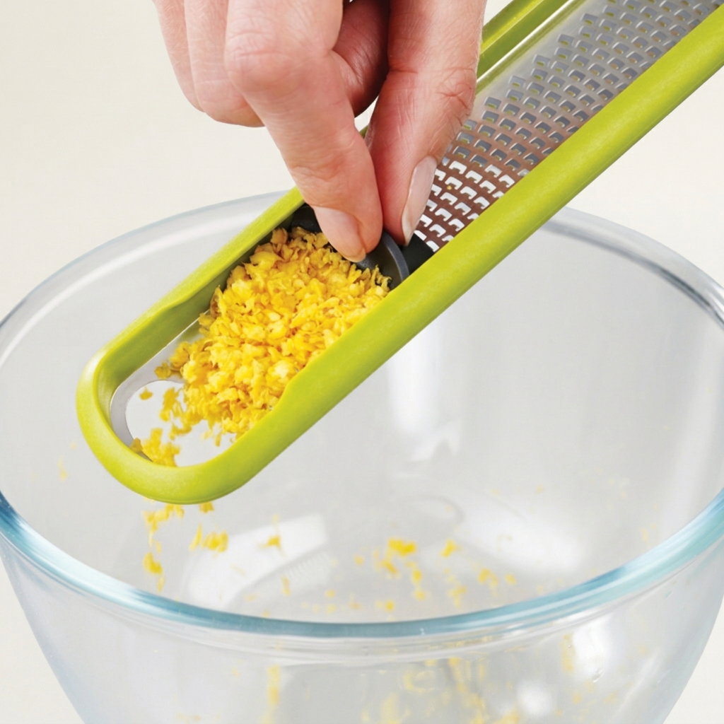 Handi-Zest Mini Zester with Cleaning Blade