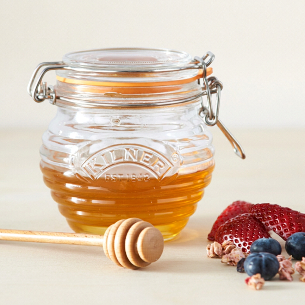 Honey Pot & Dipper, 400 ml
