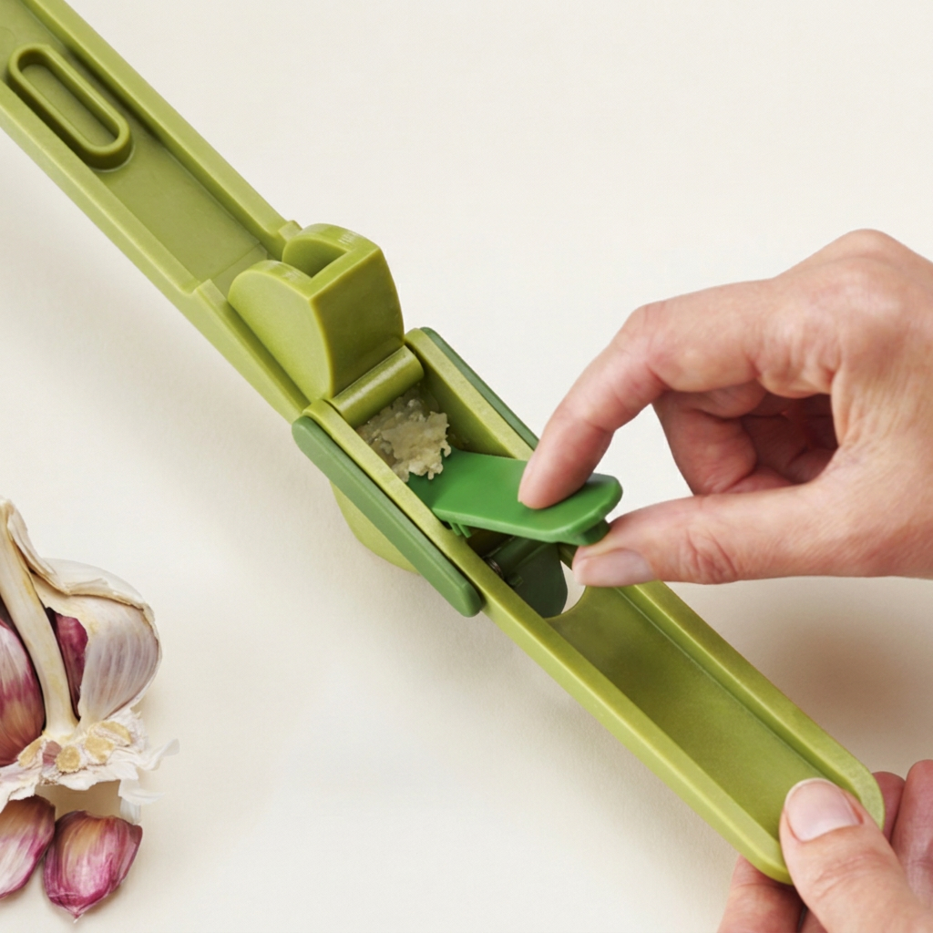 CleanForce Garlic Press