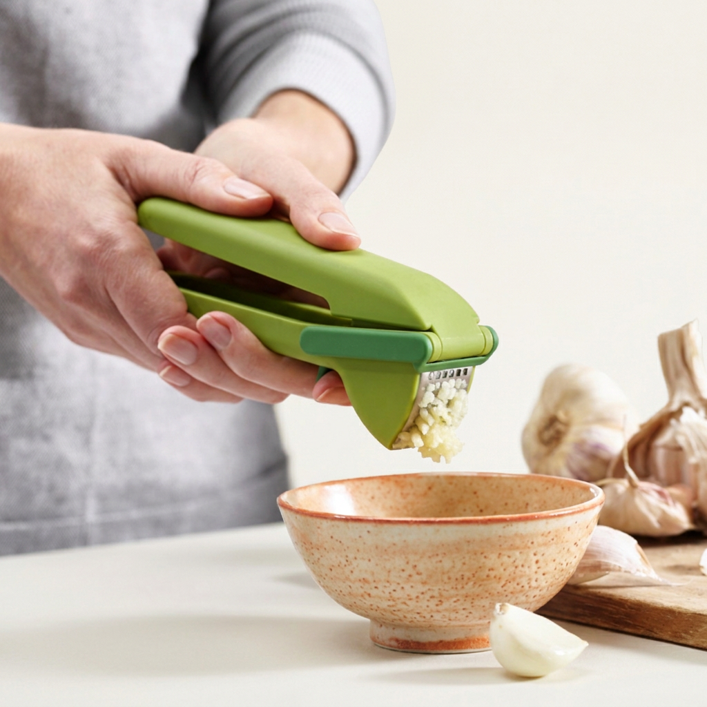 CleanForce Garlic Press